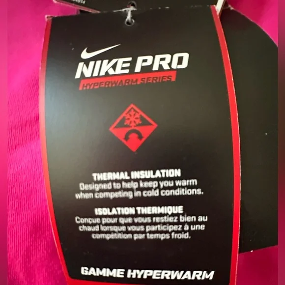 Nike Women's Pink Cowl Neck Dri-fit Sweatshirt - Picture 4 of 7